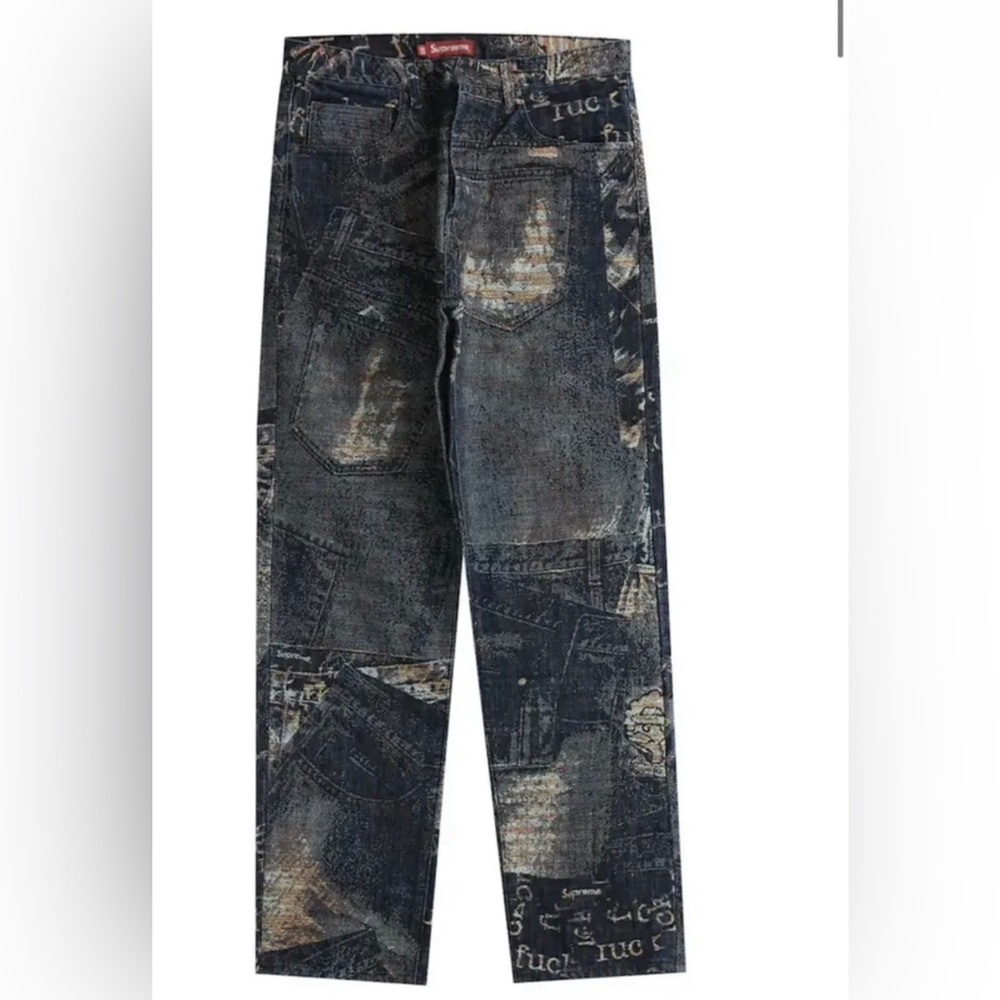 Supreme denim jeans size 30 new deadstock